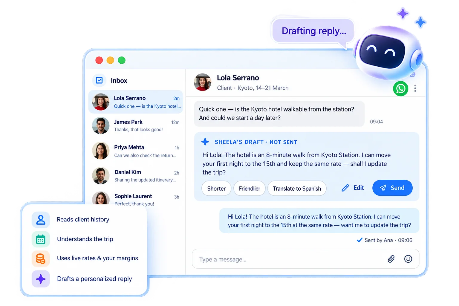 Meet Sheela, your AI copilot